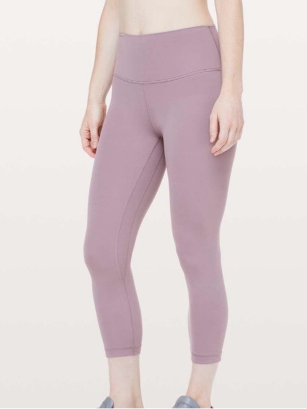 Lululemon Align™ High-Rise Crop 21" Dusty Mauve, Size 2, GUC